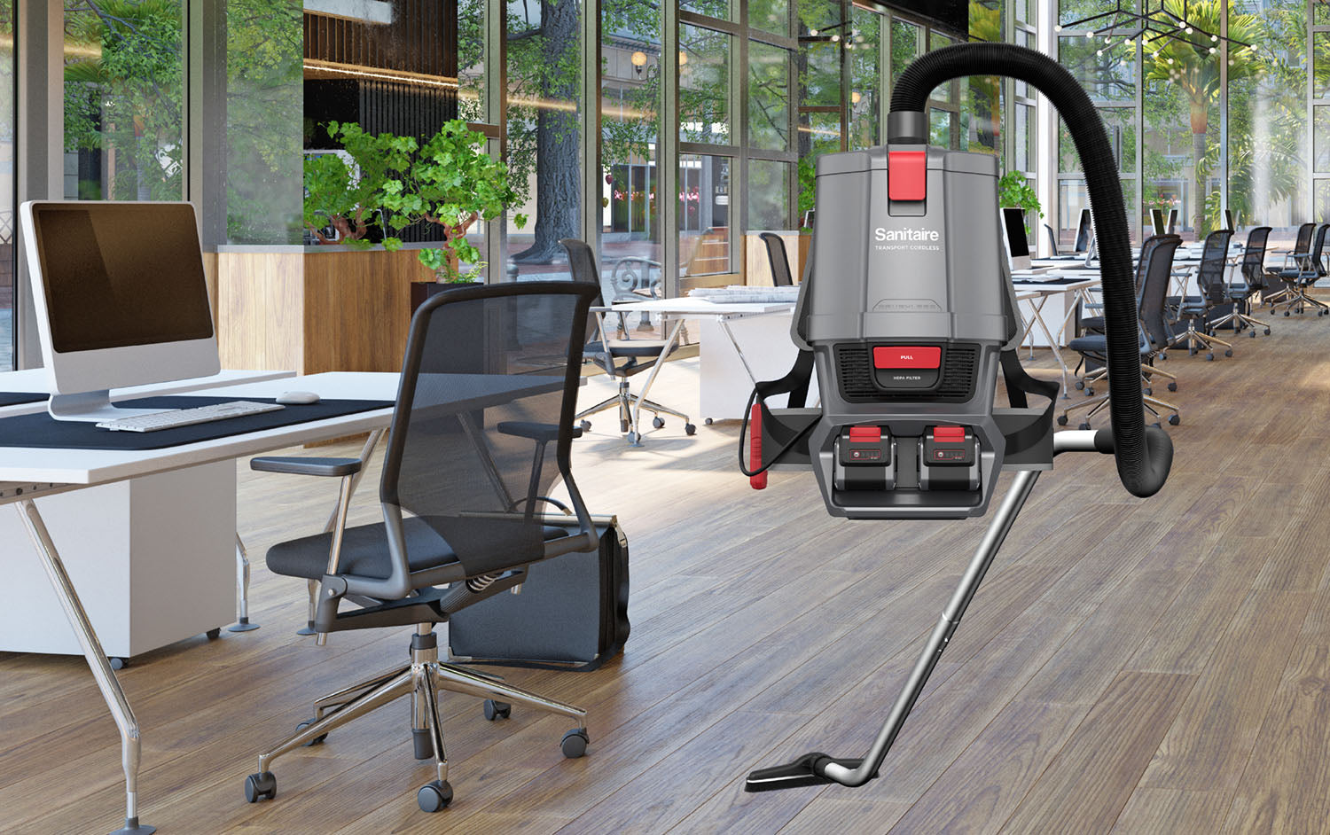Business Case: Revolutionizing Cleaning Efficiency with the Sanitaire® TRANSPORT® Cordless Backpack Vacuum
