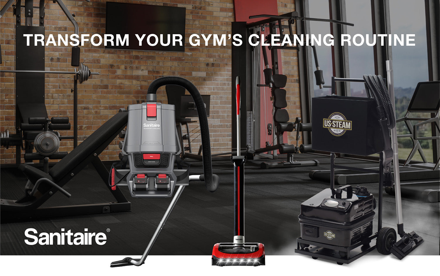  Sanitaire's ® Solutions for Cleaning Gyms: Perfect for Gym Owners and Cleaning Contractors, view   