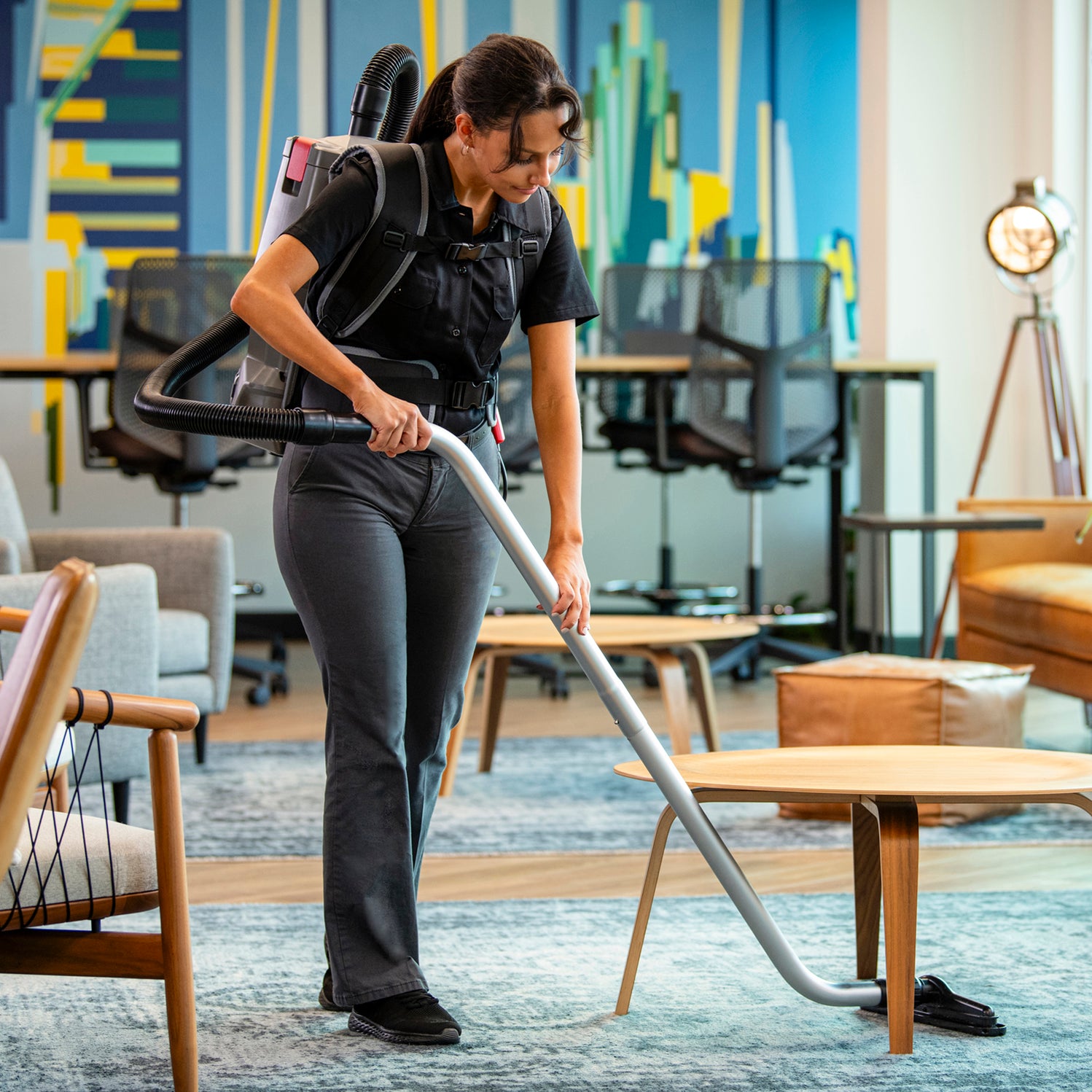TRANSPORT® Commercial Cordless Backpack Vacuum SC580A — Sanitaire ...