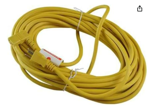 50' Power Cord X9714 — Sanitaire Commercial