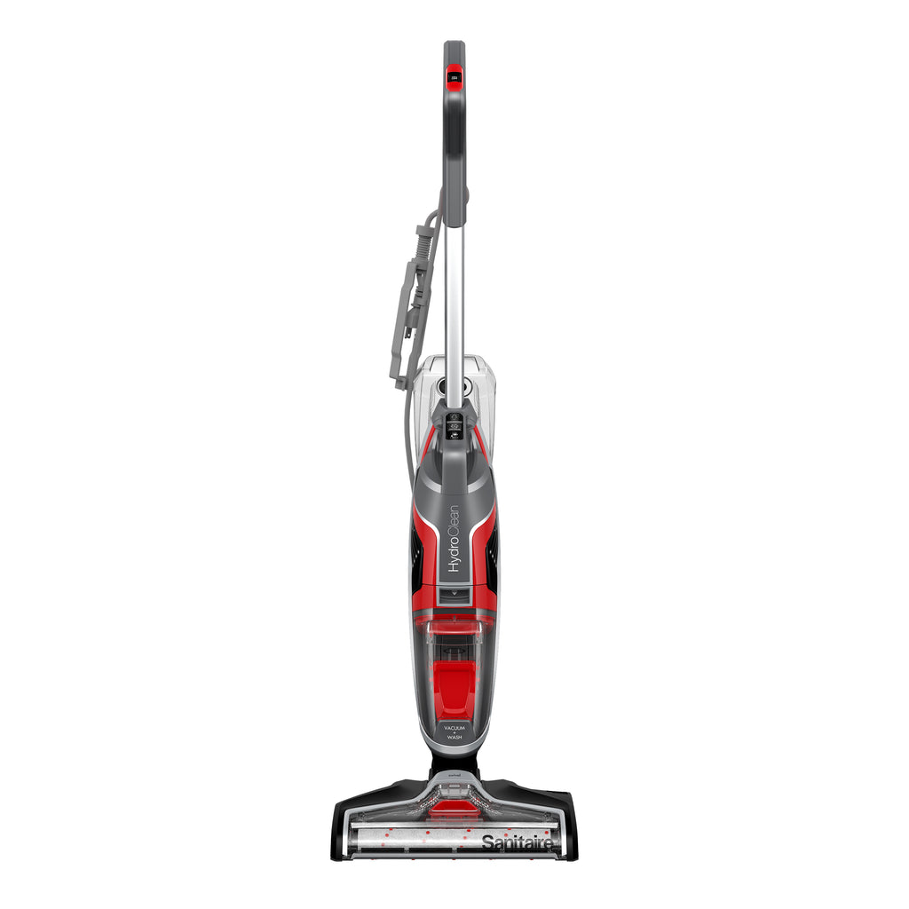 Sanitaire HydroClean Floor Washer & Vacuum, Red/Gray/Black (SC930A)